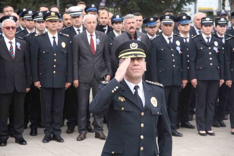 Çorum’da, Türk Polis Teşkilatı’nın 179’uncu yıl dönümü kutlandı