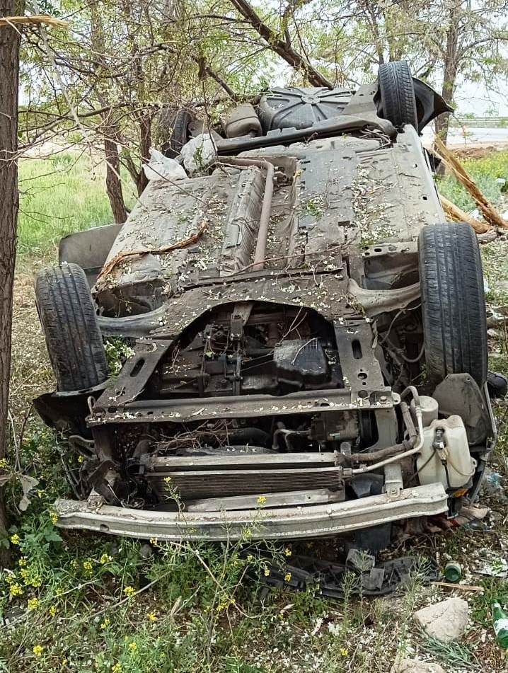 Denizli’den Mersin’e cenazeye giden aile Konya’da kaza yaptı: 1’i ağır 4 yaralı
