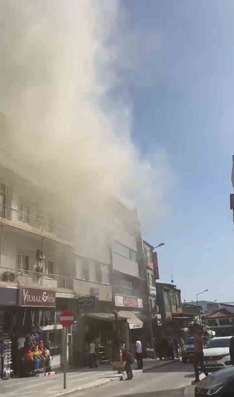 Elazığ’da havalandırma motoru yangın çıkardı
