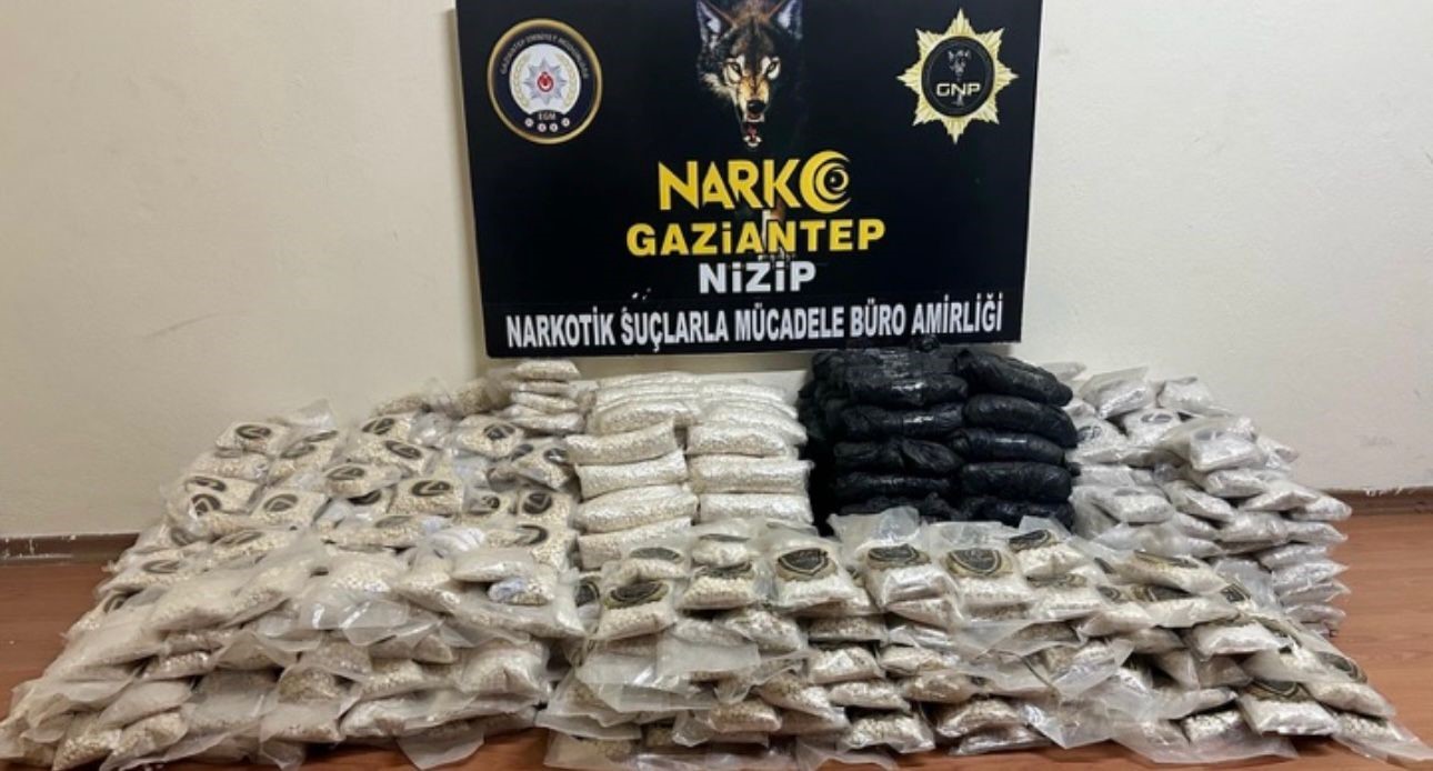 Gaziantep’te uyuşturucu operasyonu: 184 tutuklama
