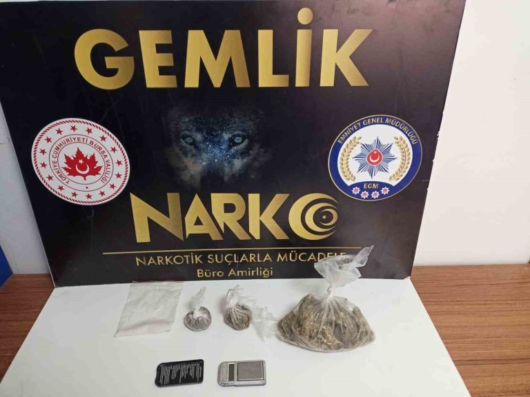 Gemlik’te uyuşturucu madde kullanımı ve satışı yapan 64 kişi yakalandı