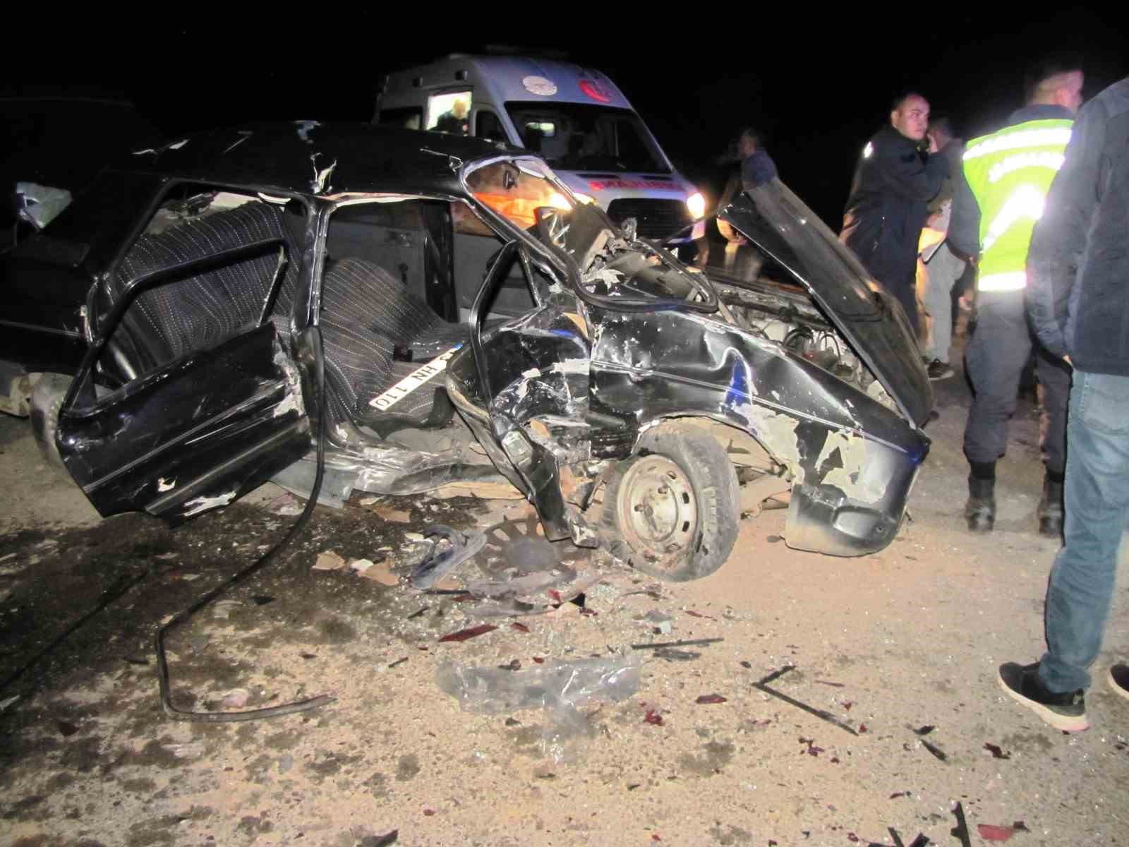 Hisarcık’ta trafik kazası: 5 yaralı

