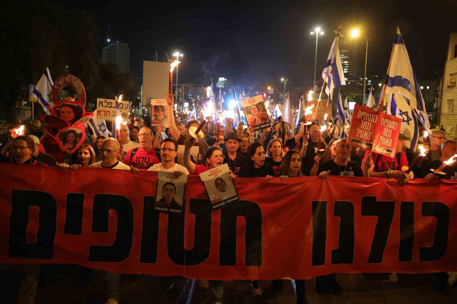 İsrail’de erken seçim çağrısıyla düzenlenen protesto 3. gününde
