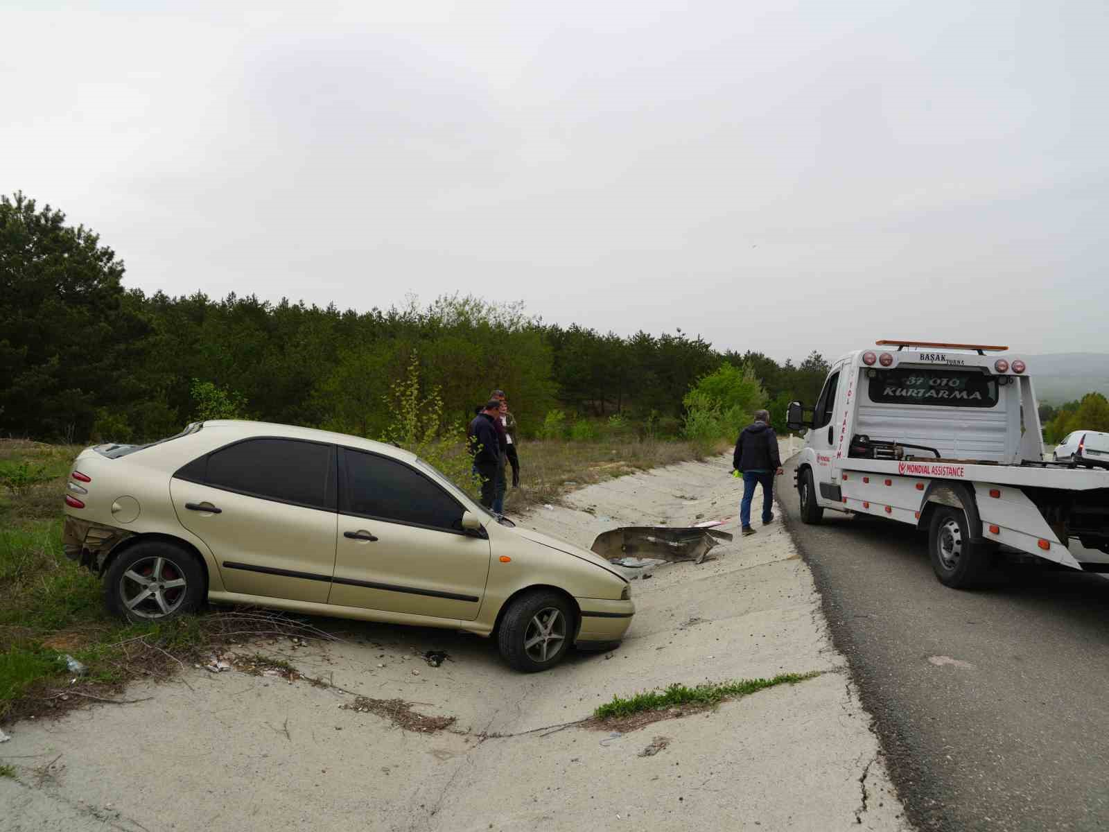 Kastamonu’da trafik kazası: 1 yaralı
