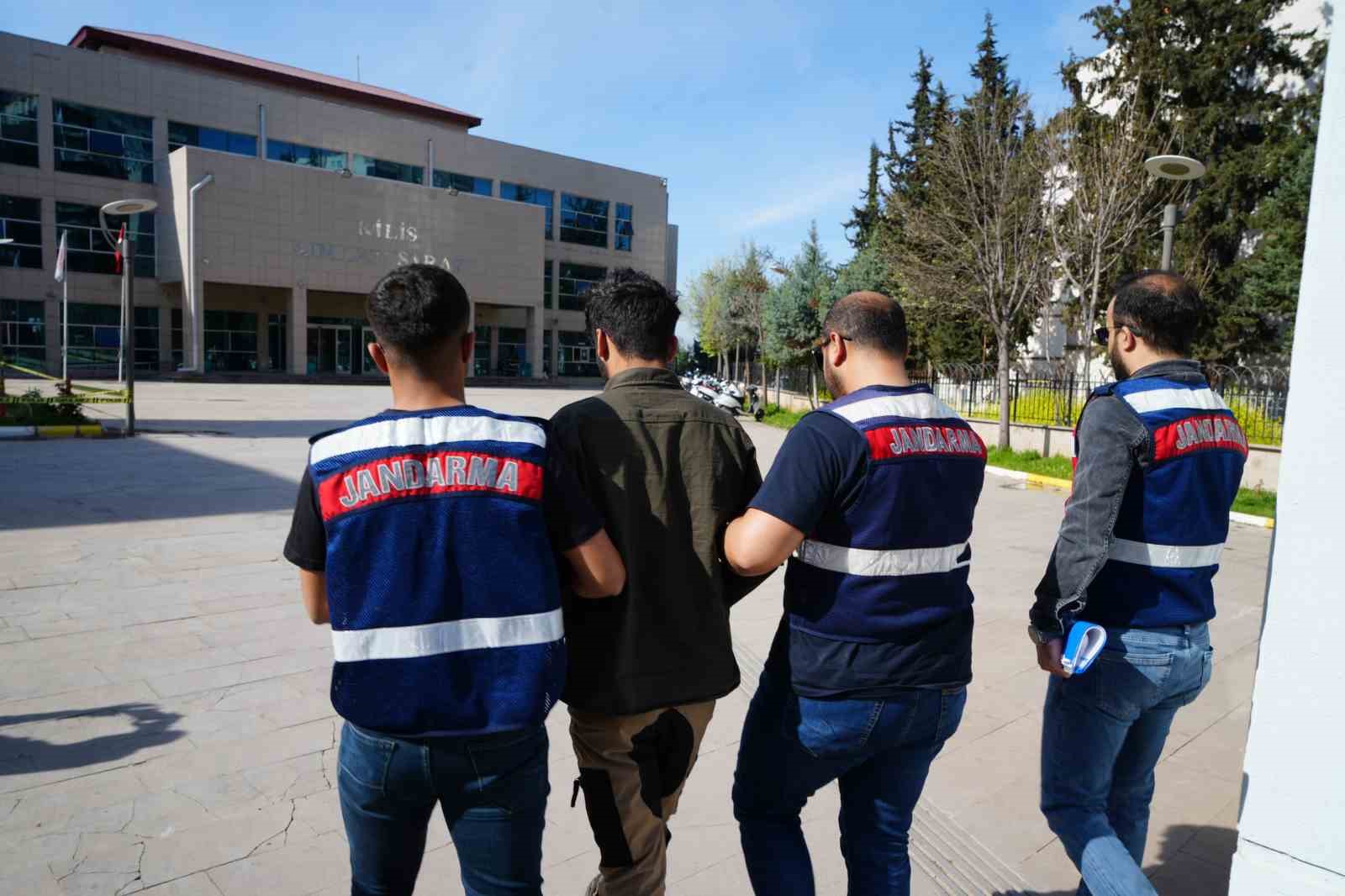 Kilis’te terör operasyonunda yakalanan zanlı tutuklandı
