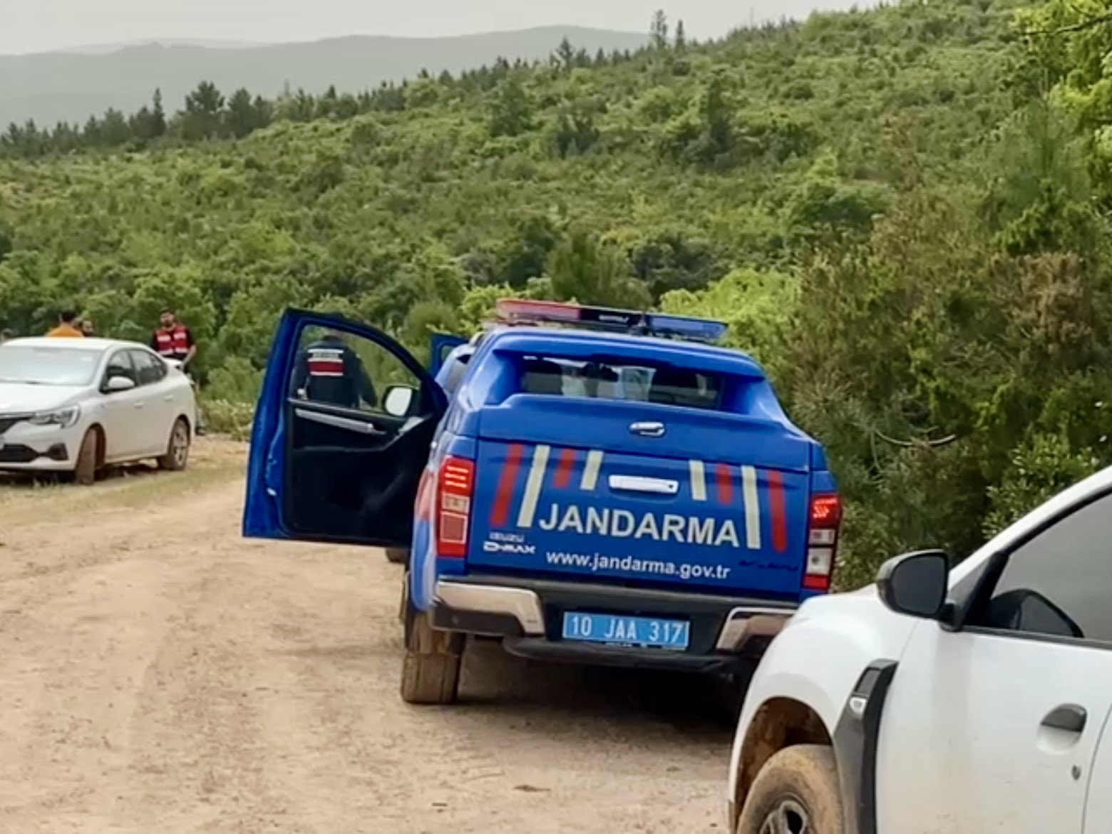 Korhan Berzeg’e ait çok sayıda malzeme bulundu
