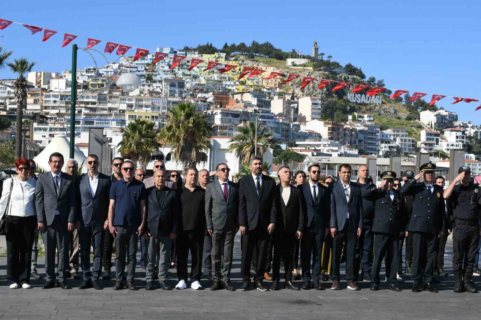 Kuşadası’nda Türk Polis Teşkilatı’nın 179’uncu kuruluş yıl dönümü kutlandı
