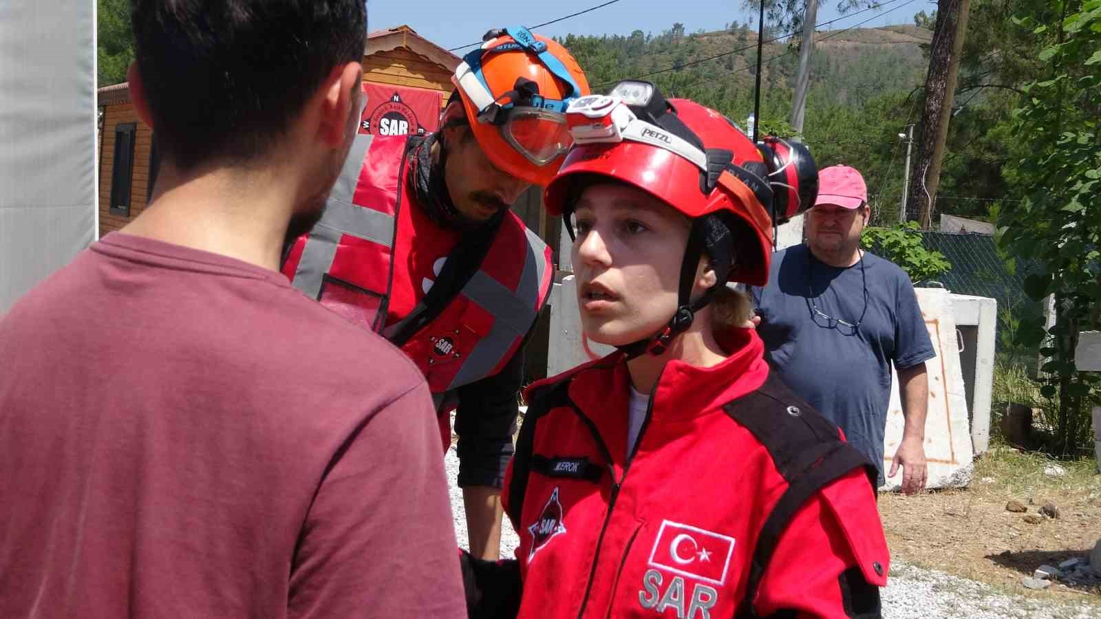 Marmaris’te gerçeği aratmayacak tatbikat
