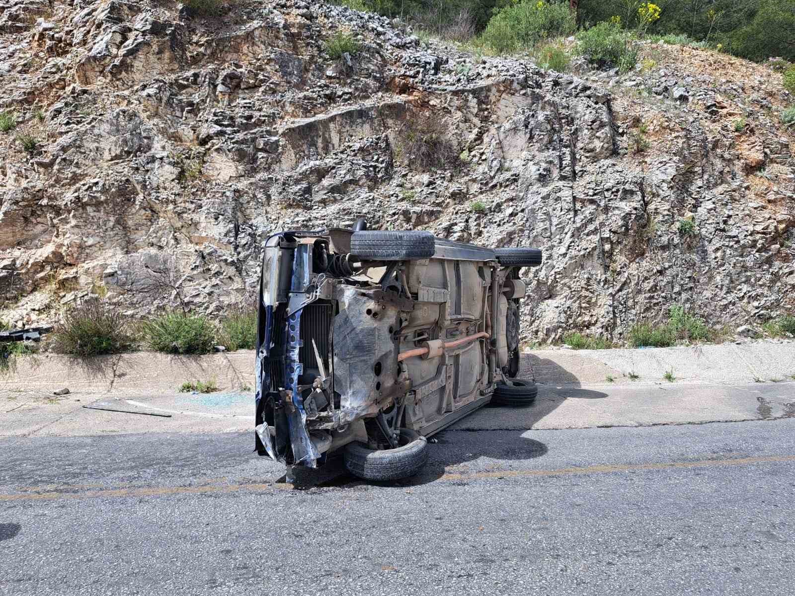 Menteşe’de trafik kazası 1 yaralı
