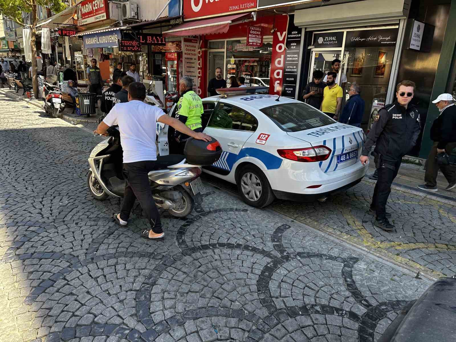 Milas’ta polise mukavemet gösteren sürücü tutuklandı
