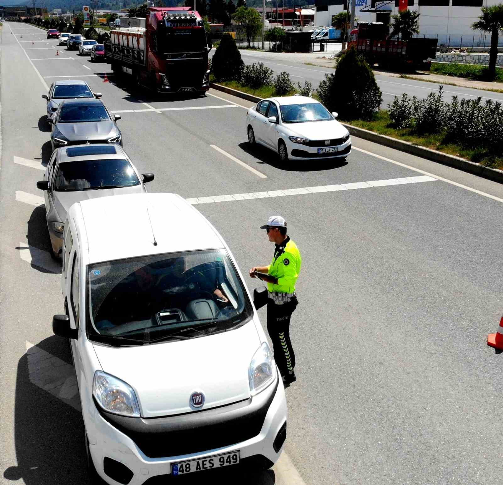 Muğla Bölge trafik ekiplerinden örnek teşkil edecek proje
