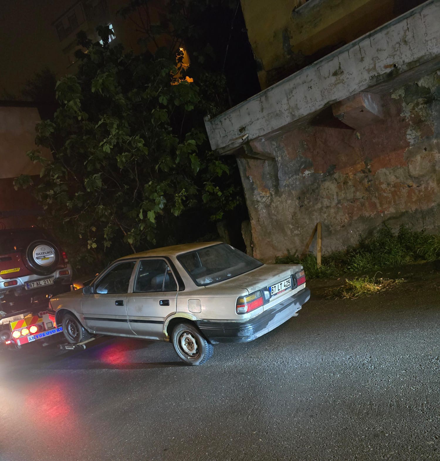 Polisin alkollü sürücüyle imtihanı
