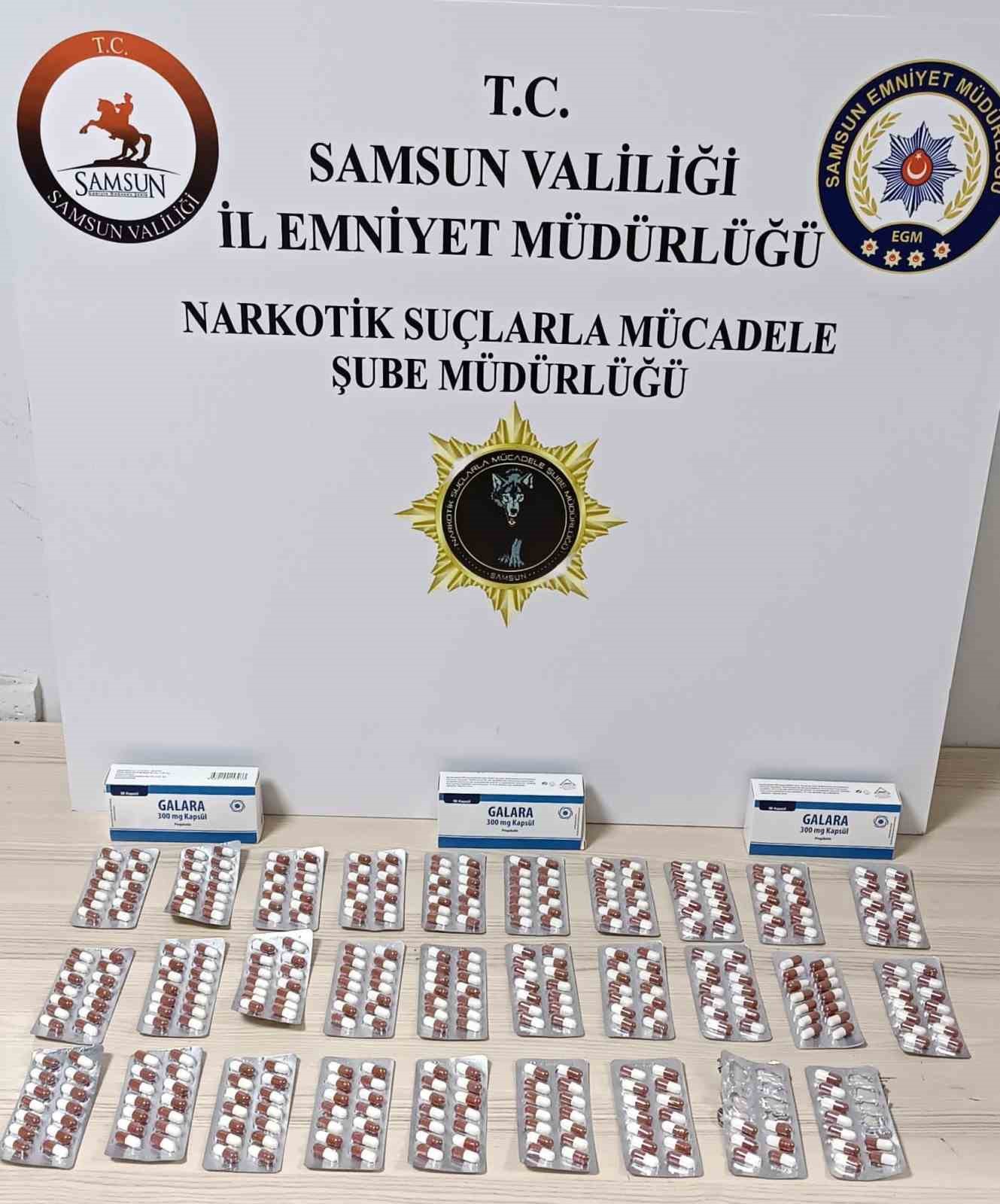 Samsun’da uyuşturucudan 10 kişi yakalandı
