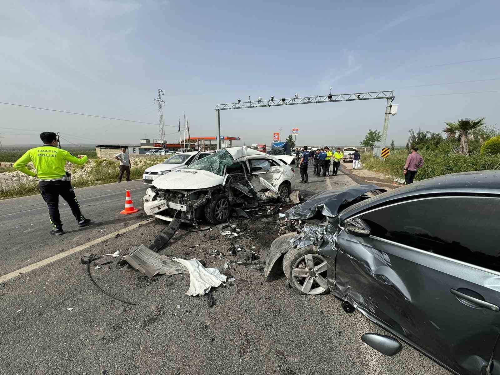 Şanlıurfa’da zincirleme kaza: 7 yaralı
