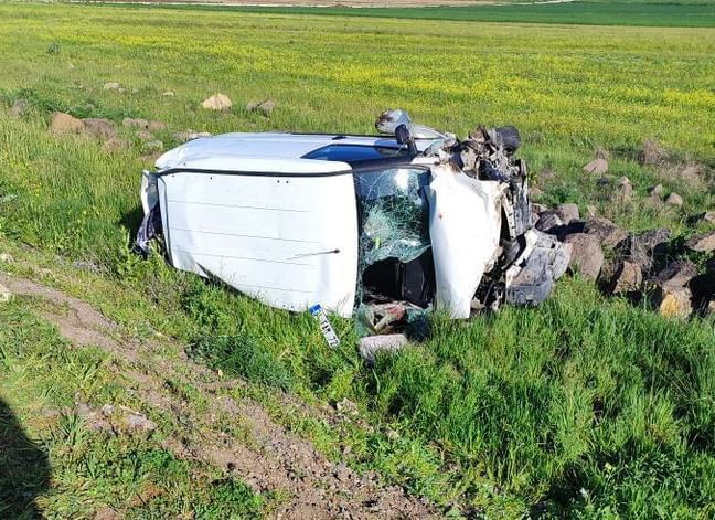 Siverek’te feci kaza: 1 ölü, 5 yaralı
