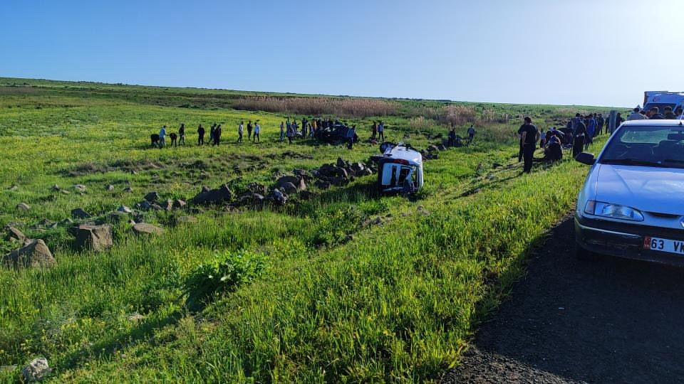 Siverek’te feci kaza: 1 ölü, 5 yaralı
