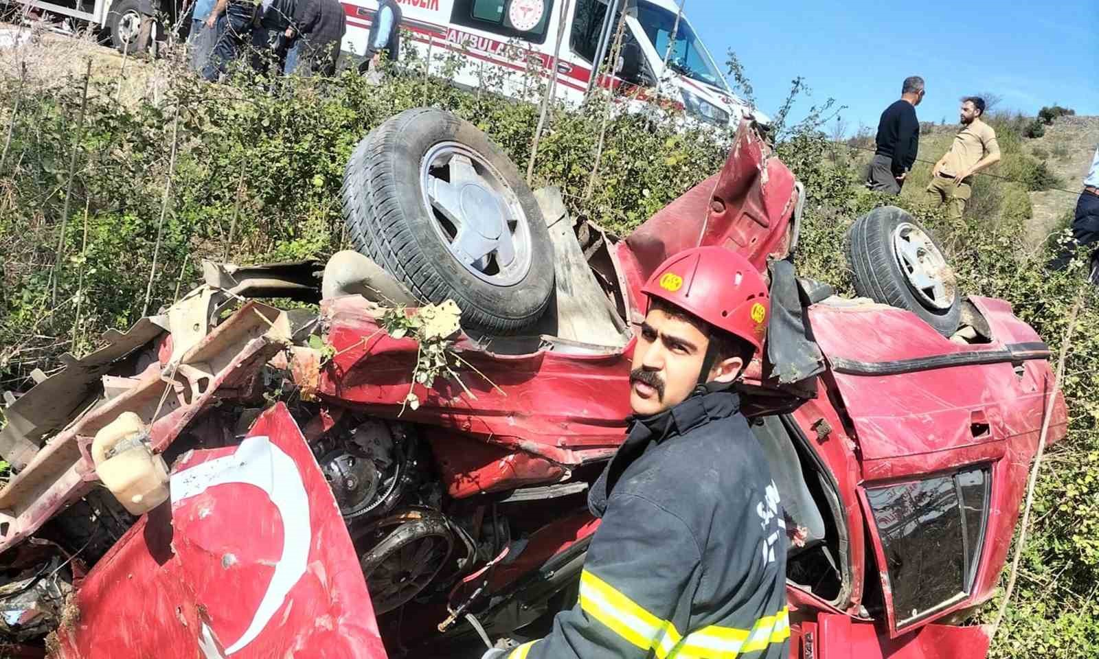 Vezirköprü’de trafik kazası: 2 yaralı
