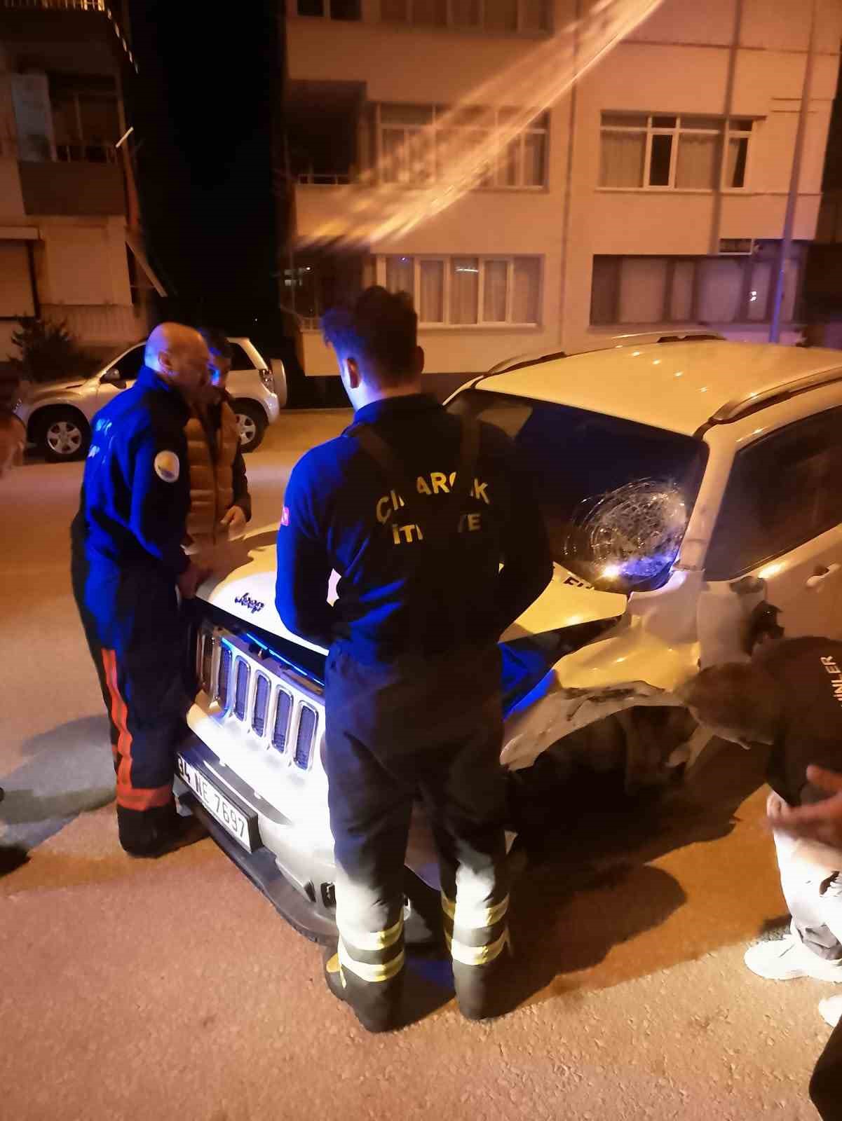 Yalova’da cip motosikletle çarpıştı: 1 yaralı
