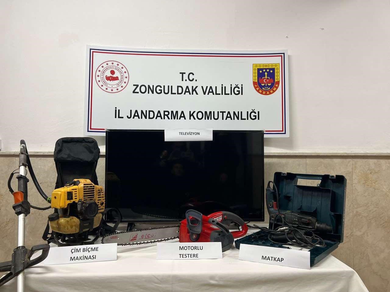 Zonguldak’ta 2 hırsızlık zanlısı tutuklandı

