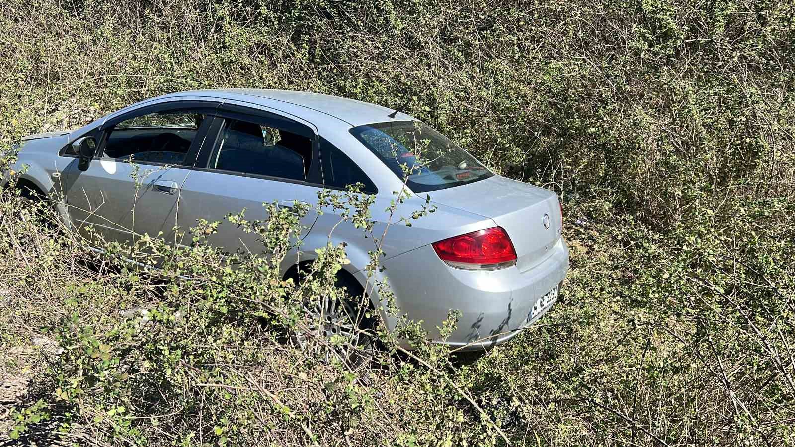 Zonguldak’ta otomobil şarampole uçtu: 5 yaralı
