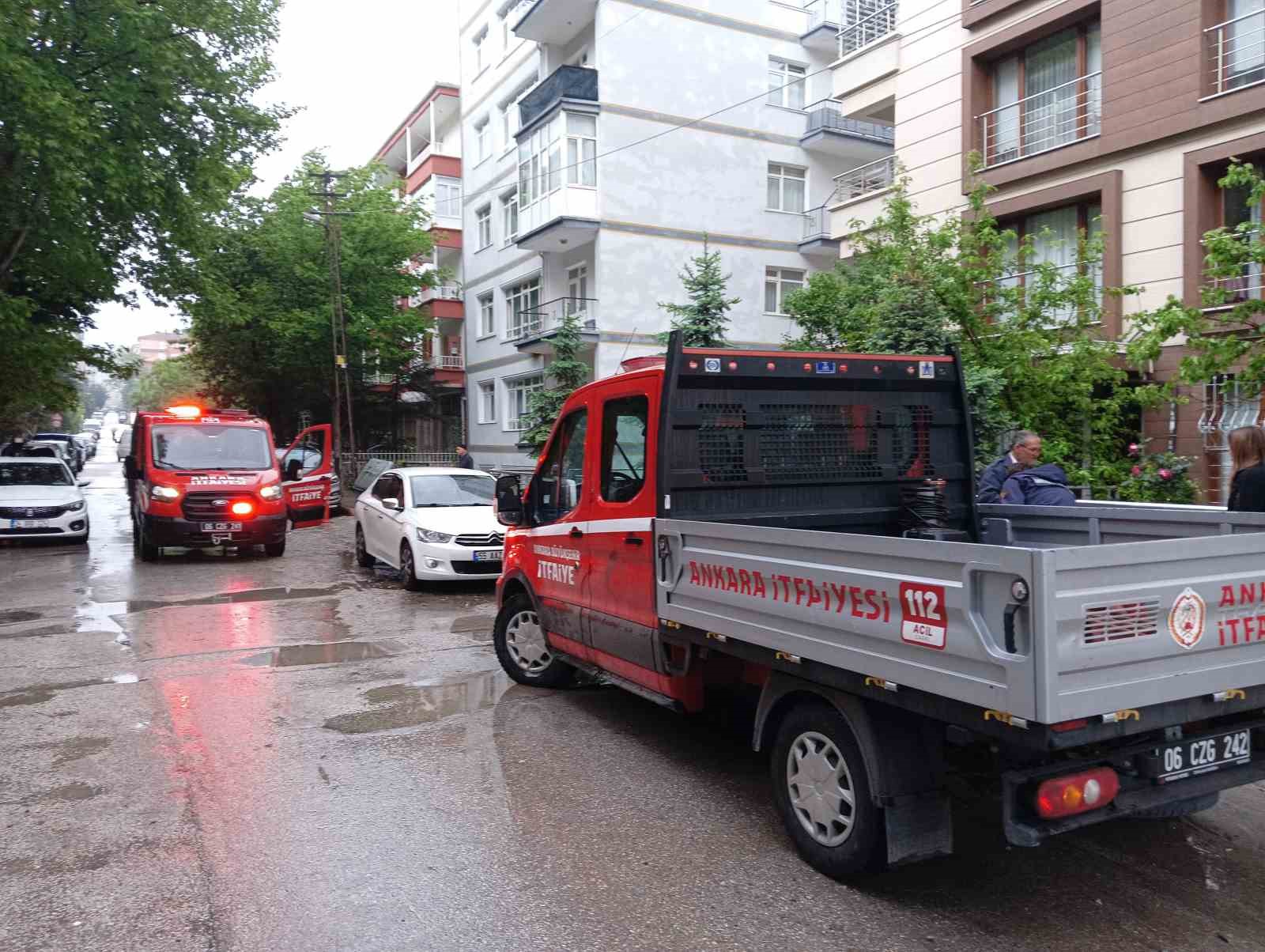 Ankara’da selin neden olduğu hasar günün aydınlanması ile ortaya çıktı
