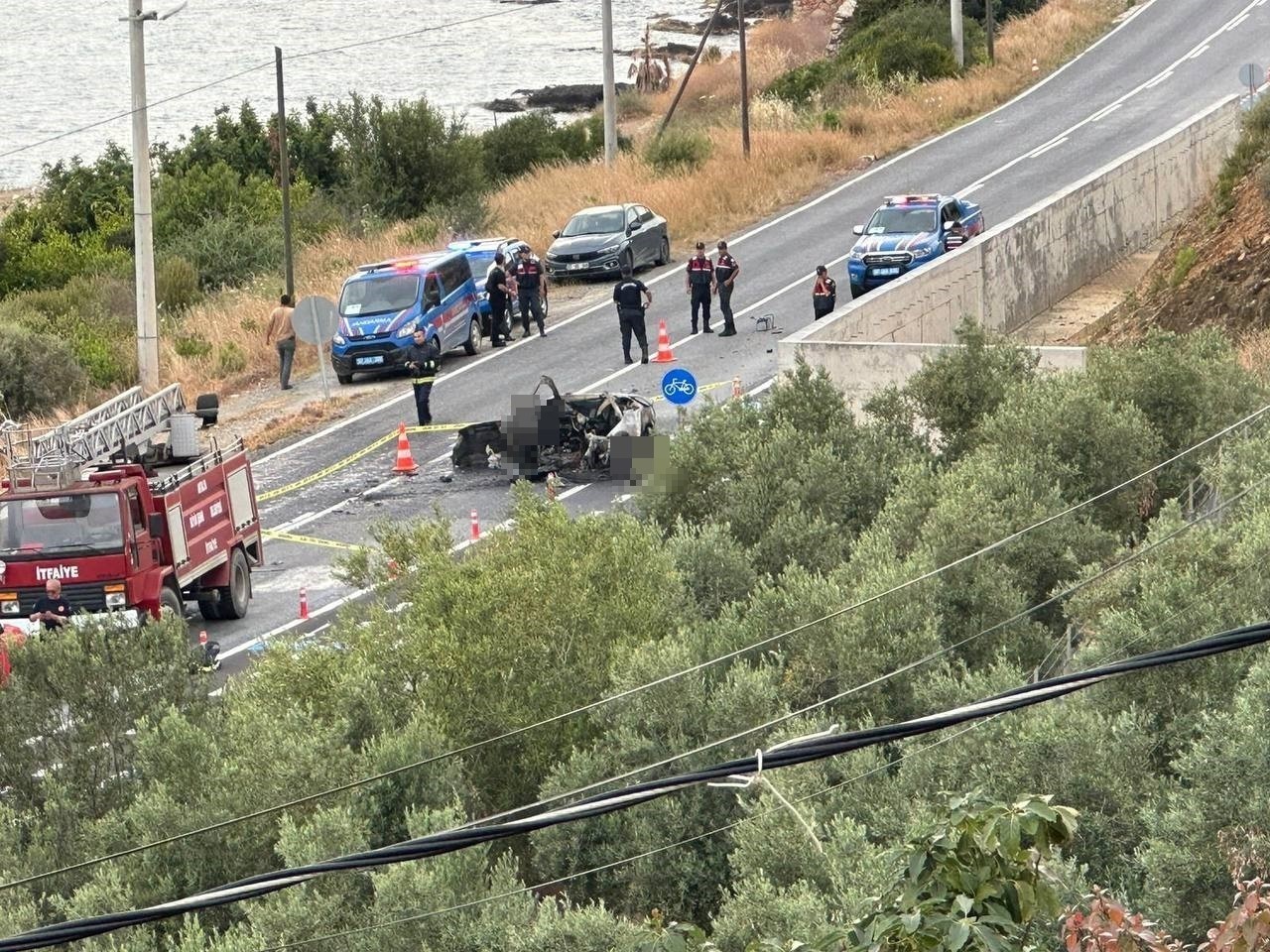 Antalya’da otomobil yangınında hayatını kaybeden Polonyalı turistlerin kimlikleri belli oldu
