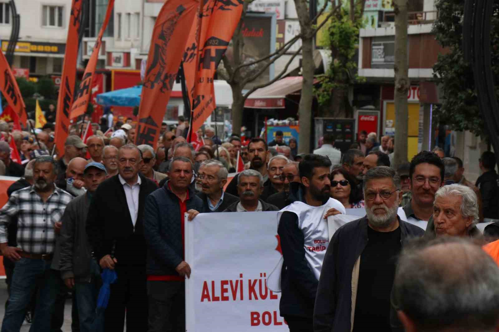 Bolu’da 1 Mayıs kutlandı
