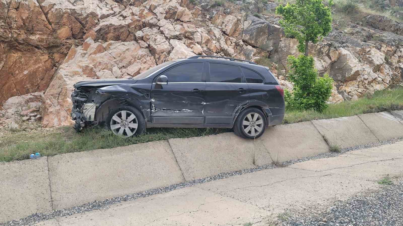 Elazığ’da trafik kazası: 1 yaralı