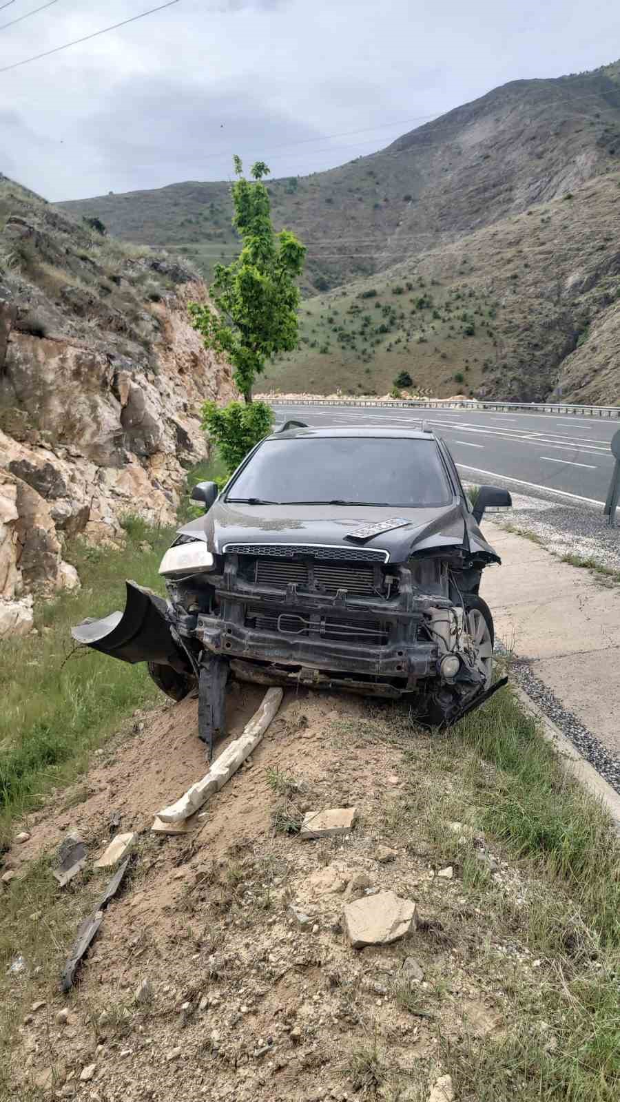 Elazığ’da trafik kazası: 1 yaralı
