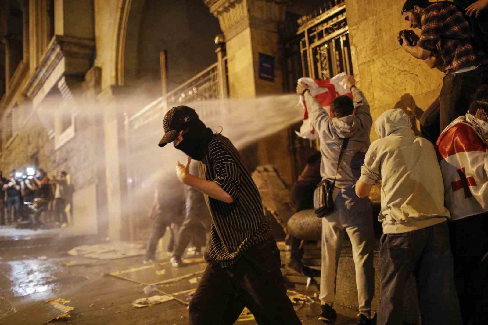 Gürcistan’da "Yabancı Etkinin Şeffaflığı" yasa tasarısına karşı protestolar devam ediyor