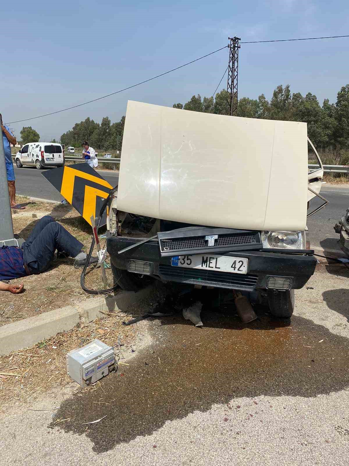 Kazada yaralanan kadın sürücü hayatını kaybetti
