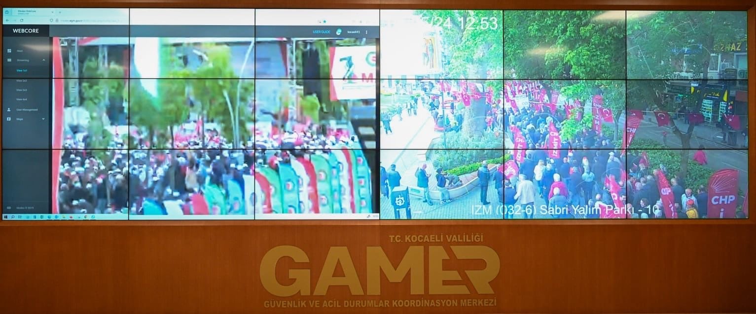 Kocaeli Valisi Yavuz: "1 Mayıs yürüyüşlerini GAMER’den takip ediyoruz"