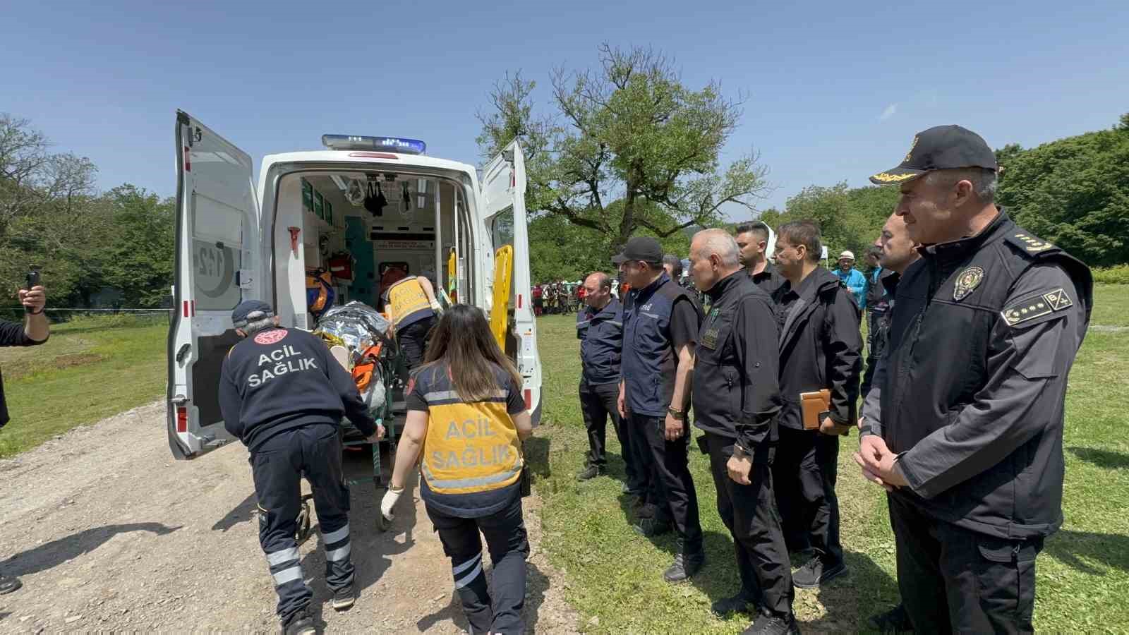 Tatbikat gereği kayboldular, kurtarma çalışması tüm gün sürdü
