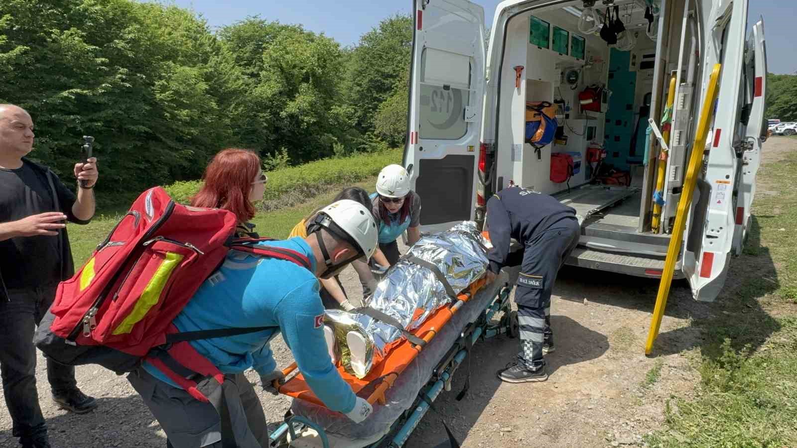 Tatbikat gereği kayboldular, kurtarma çalışması tüm gün sürdü
