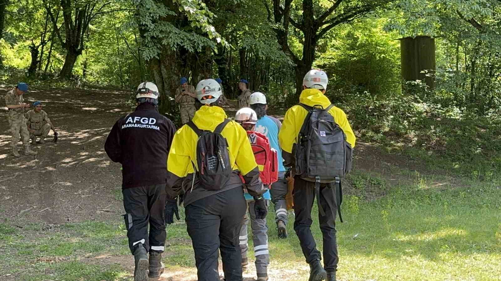 Tatbikat gereği kayboldular, kurtarma çalışması tüm gün sürdü
