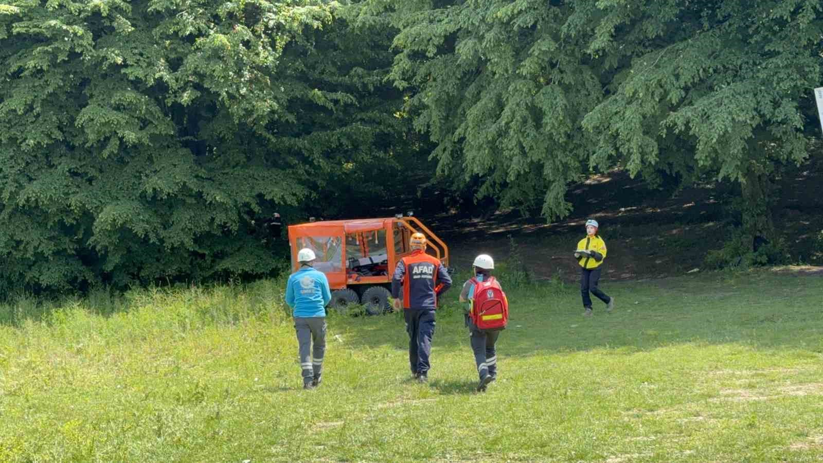 Tatbikat gereği kayboldular, kurtarma çalışması tüm gün sürdü
