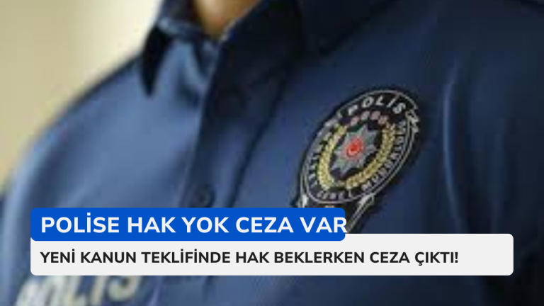 KANUN TEKLİFİNDEN CEZA ÇIKTI!